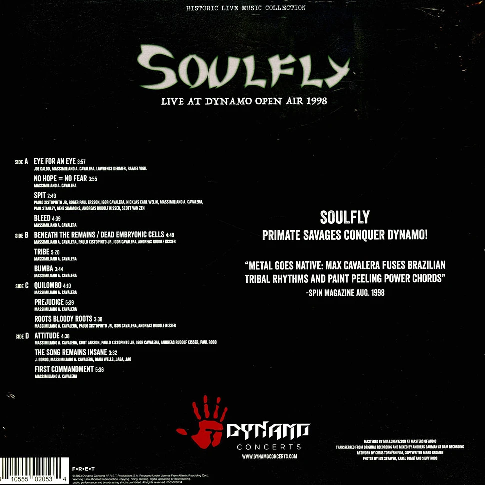 Soulfly - Live At Dynamo Open Air 1998 Black Vinyl Edition