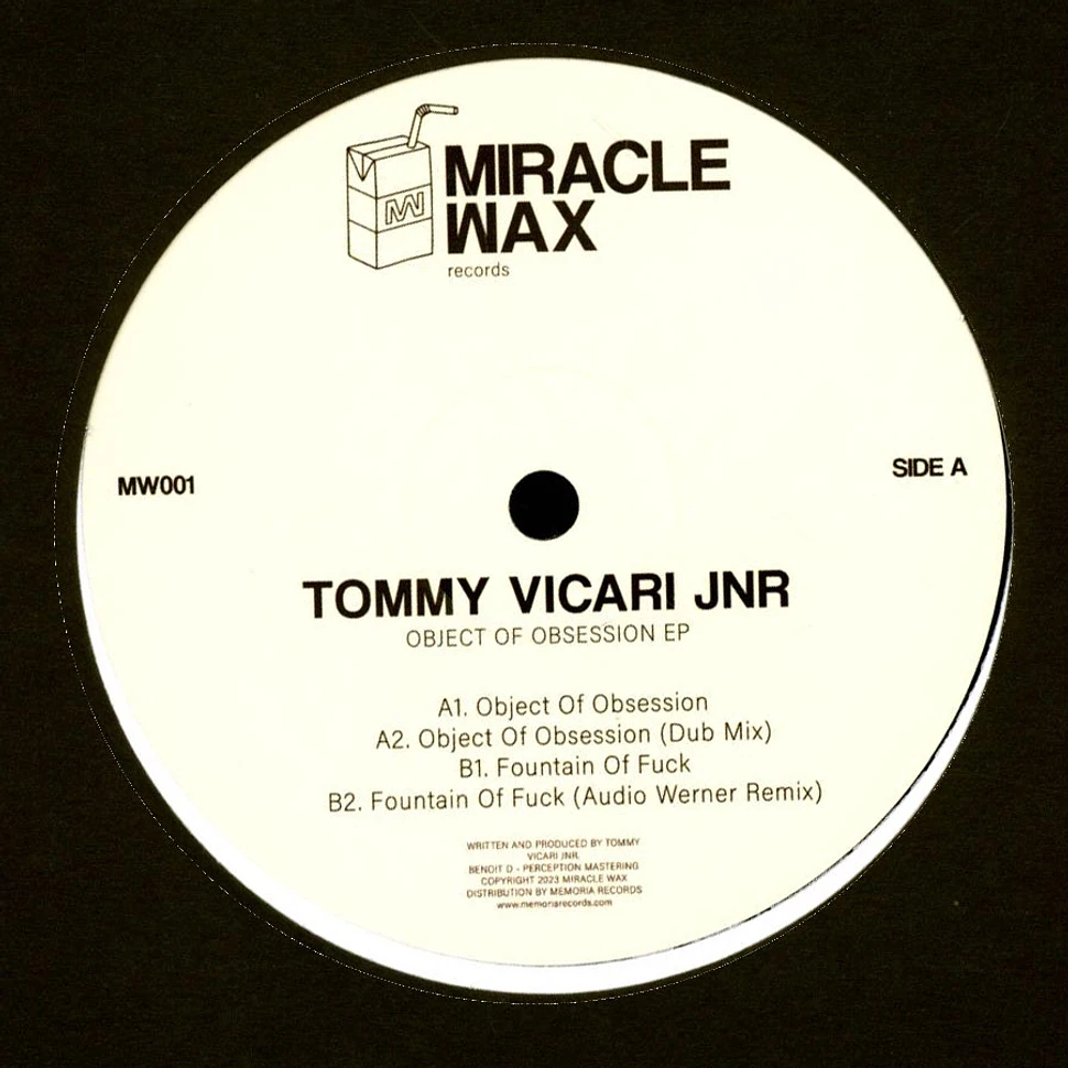 Tommy Vicari Jnr - Object Of Obsession EP