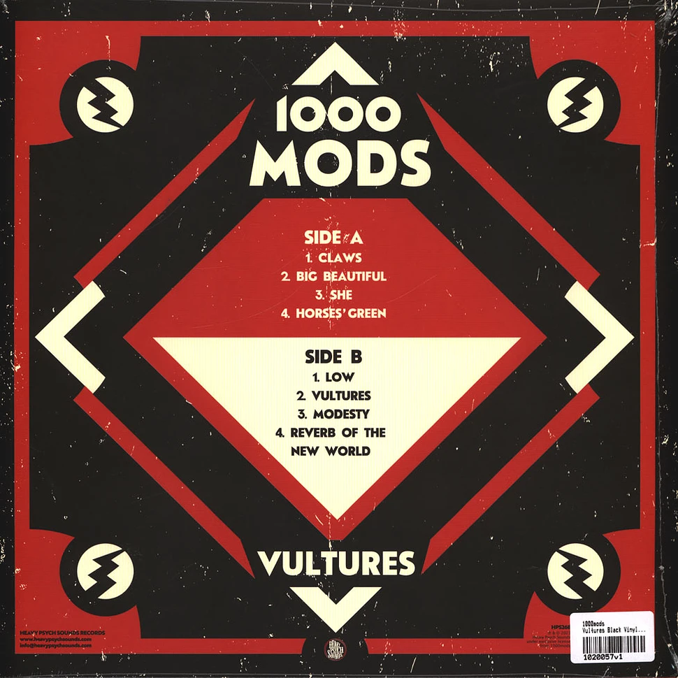 1000mods - Vultures Black Vinyl Edition