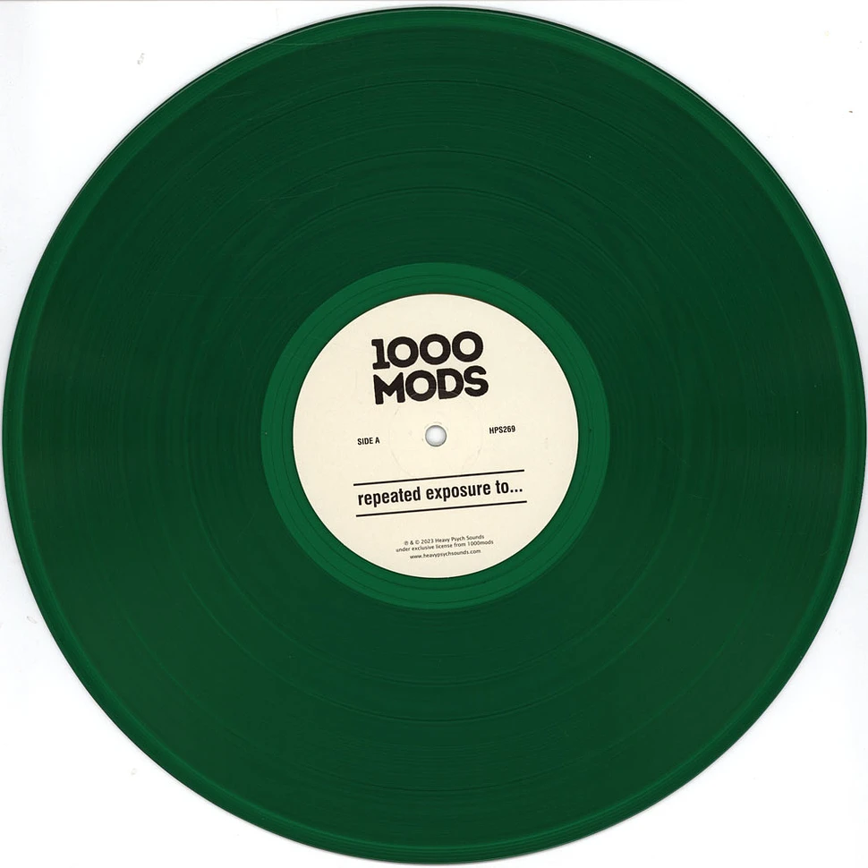 1000mods - Repeated Exposure To... Green Transparent Vinyl Edition