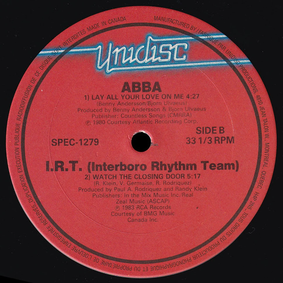 Diana Ross Abba Interboro Rhythm Team Swept Away Lay All