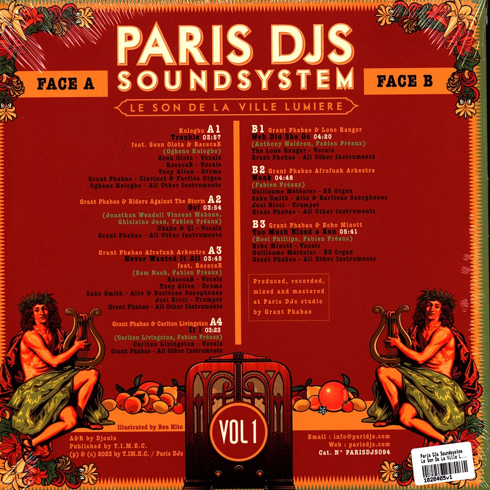 Paris DJs Soundsystem - Le Son De La Ville Lumière Volume 1