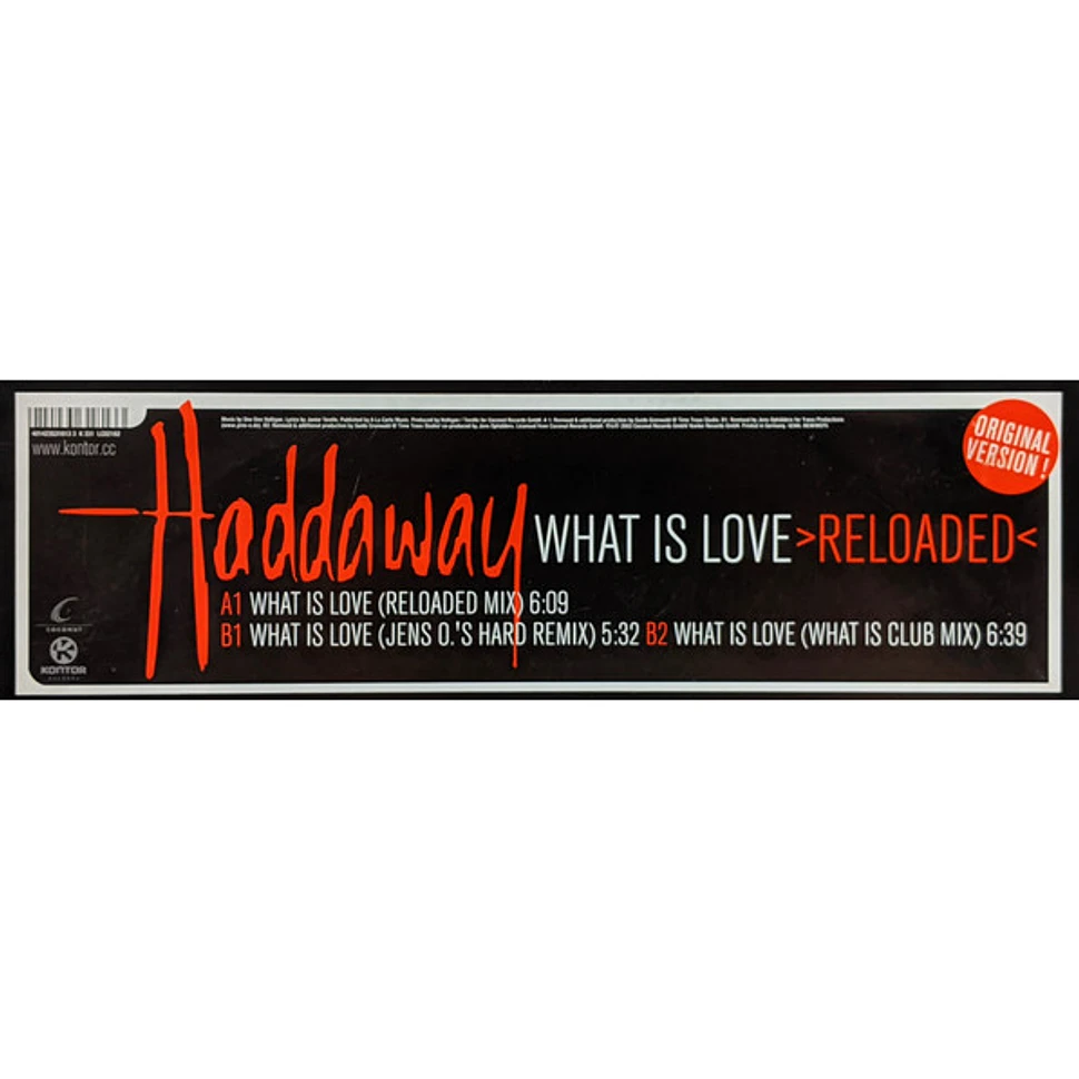 Haddaway - What Is Love (Reloaded)