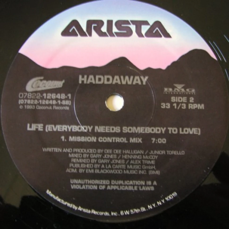 Haddaway - Life (Everybody Needs Somebody To Love)