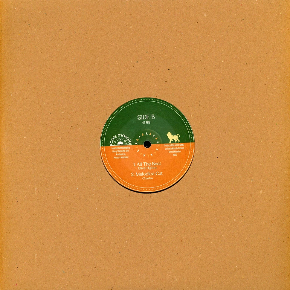 Nga Han, Chazbo / Clive Hylton, Chazbo - Truth, Dub / All The Best, Melodica Cut