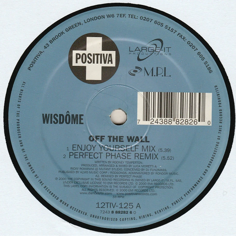 Wisdome - Off The Wall