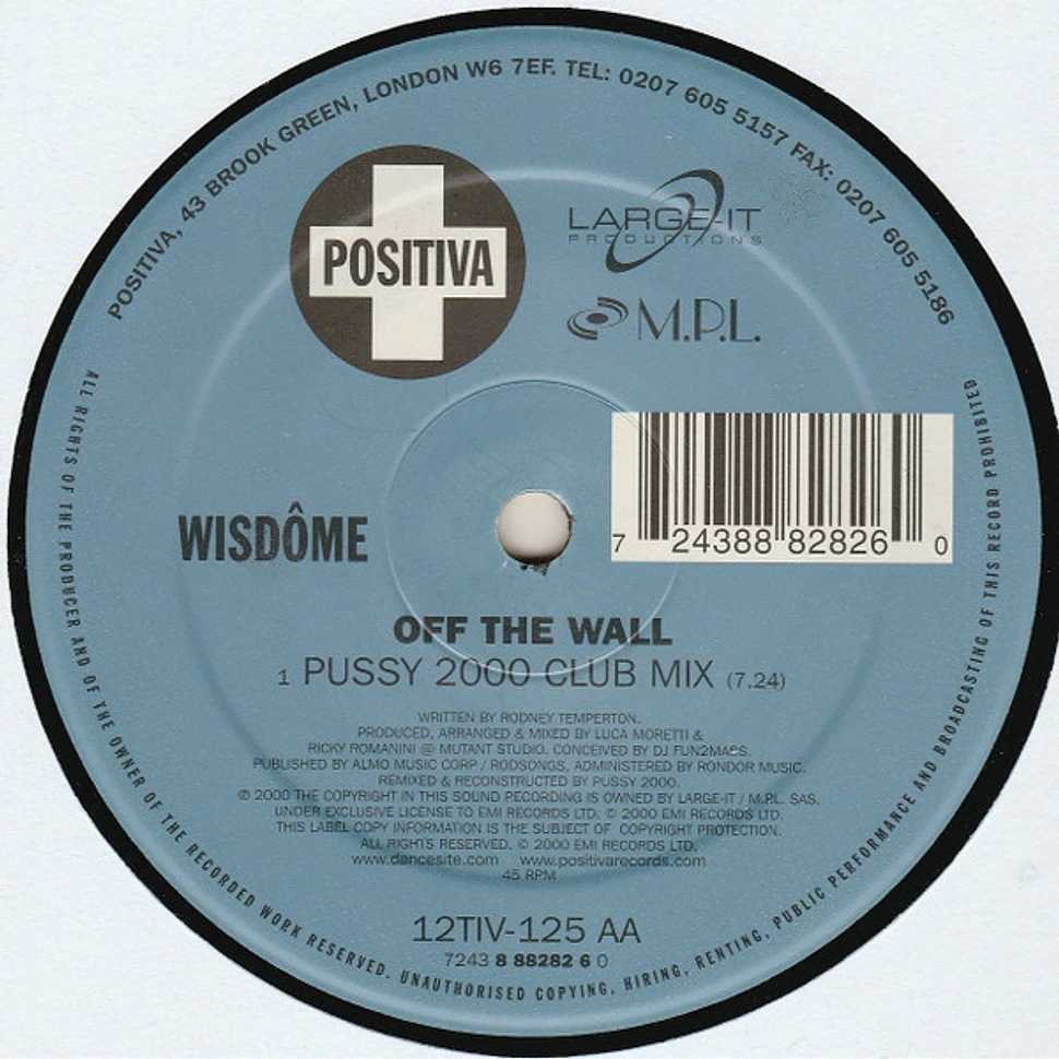 Wisdome - Off The Wall