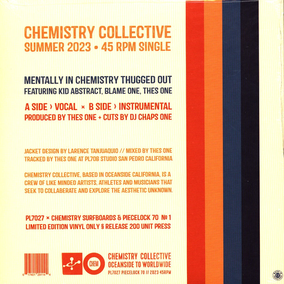 Chemistry Collective Feat. Thes One, Kid Abstrakt, Blame One - Mentally In Chemistry Thugged Out HHV EU Exclusive Orange, Navy Blue & Cream Swirl Vinyl Edition