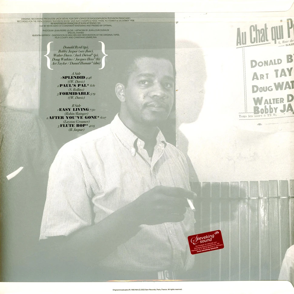 DONALD BYRD / BYRD IN PARIS (FRANCE ORIGINAL)-