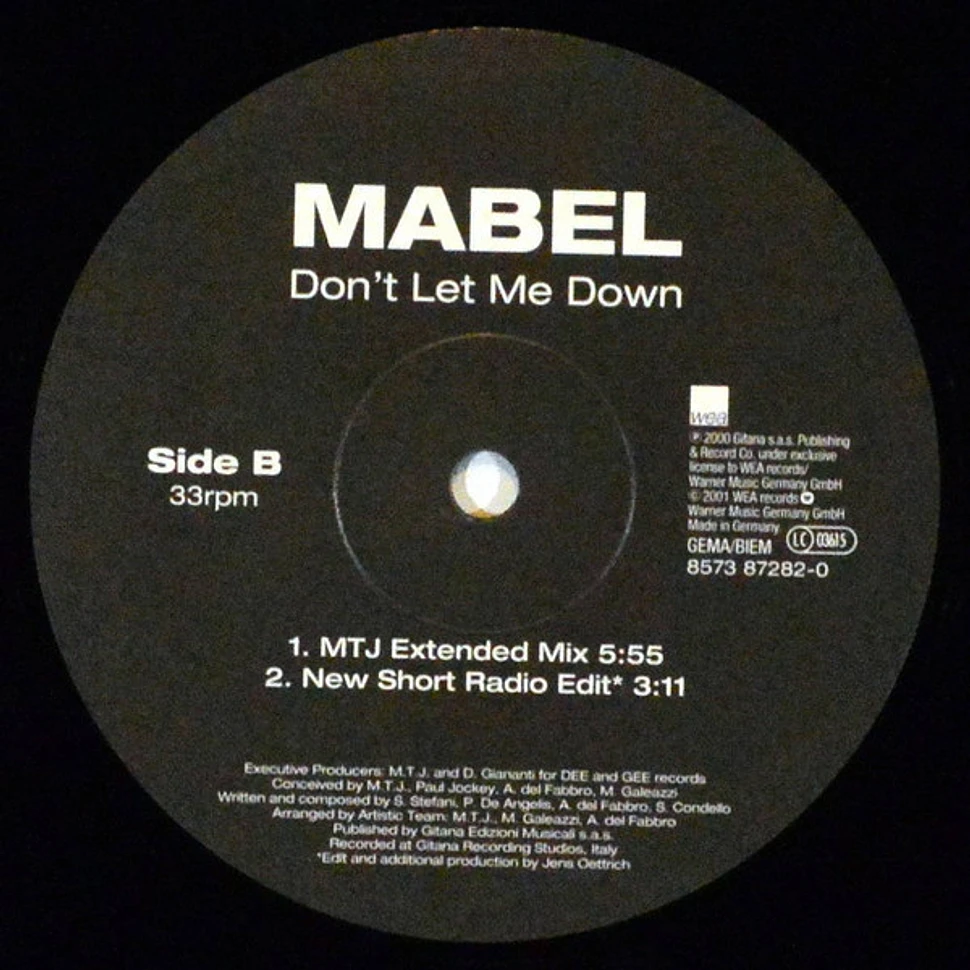 Mabel - Don't Let Me Down