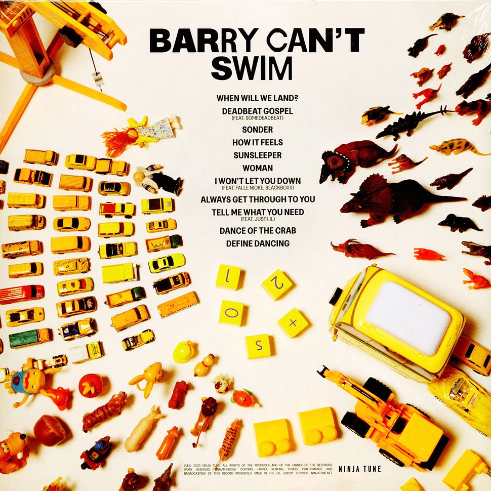 Barry Can't Swim - When Will We Land? Pink Vinyl Edition