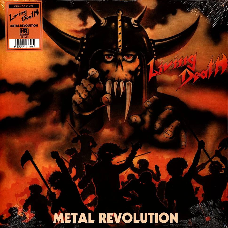 Living Death - Metal Revolution Orange Vinyl Edition