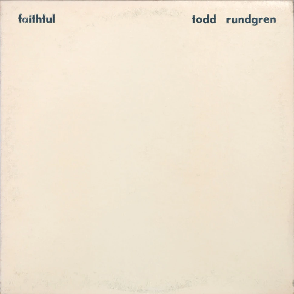 Todd Rundgren - Faithful - Vinyl LP - 1976 - US - Original | HHV