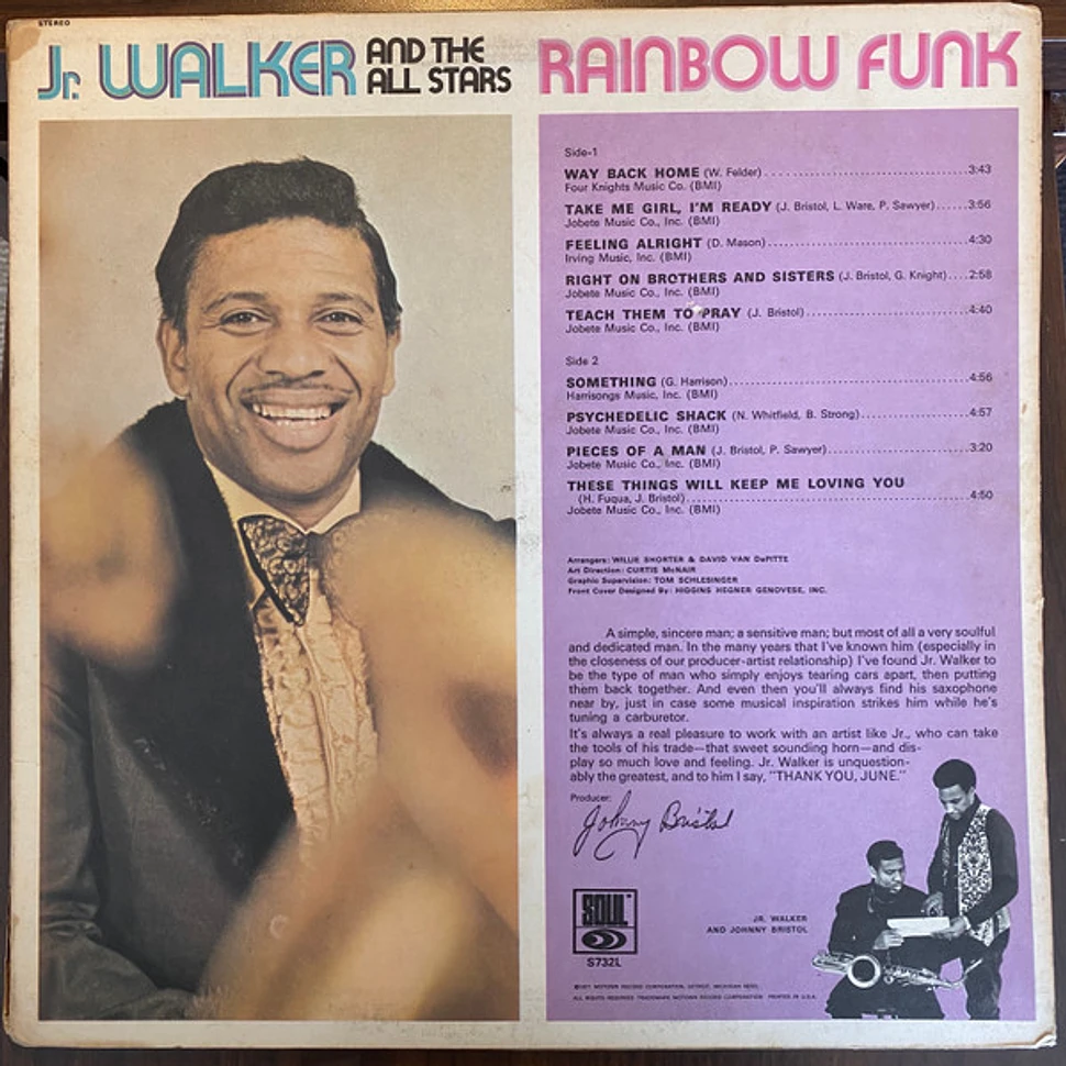 Junior Walker & The All Stars - Rainbow Funk