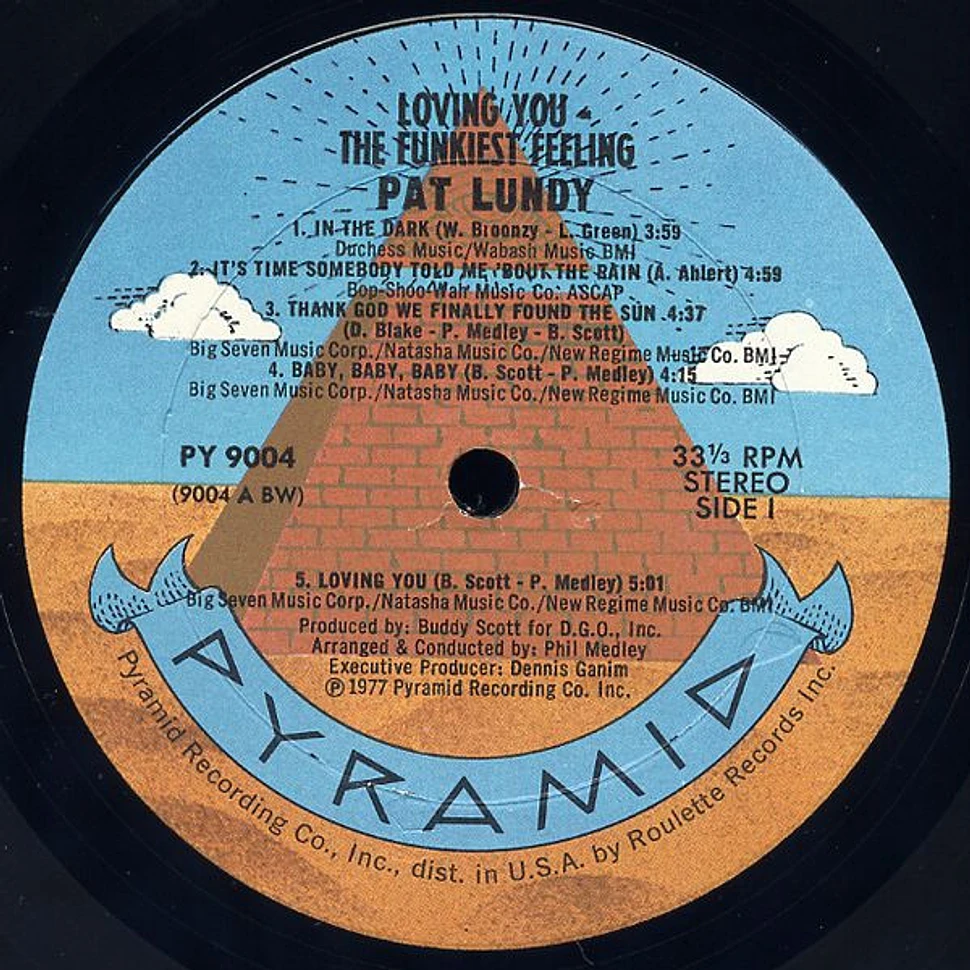 Pat Lundy - Loving You - The Funkiest Feeling