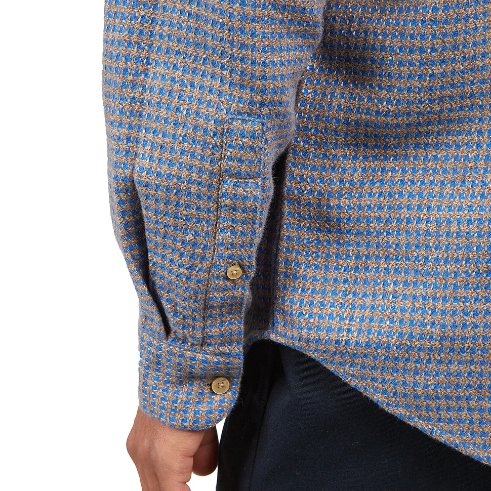 Portuguese Flannel - Abstract Pied Poule Shirt