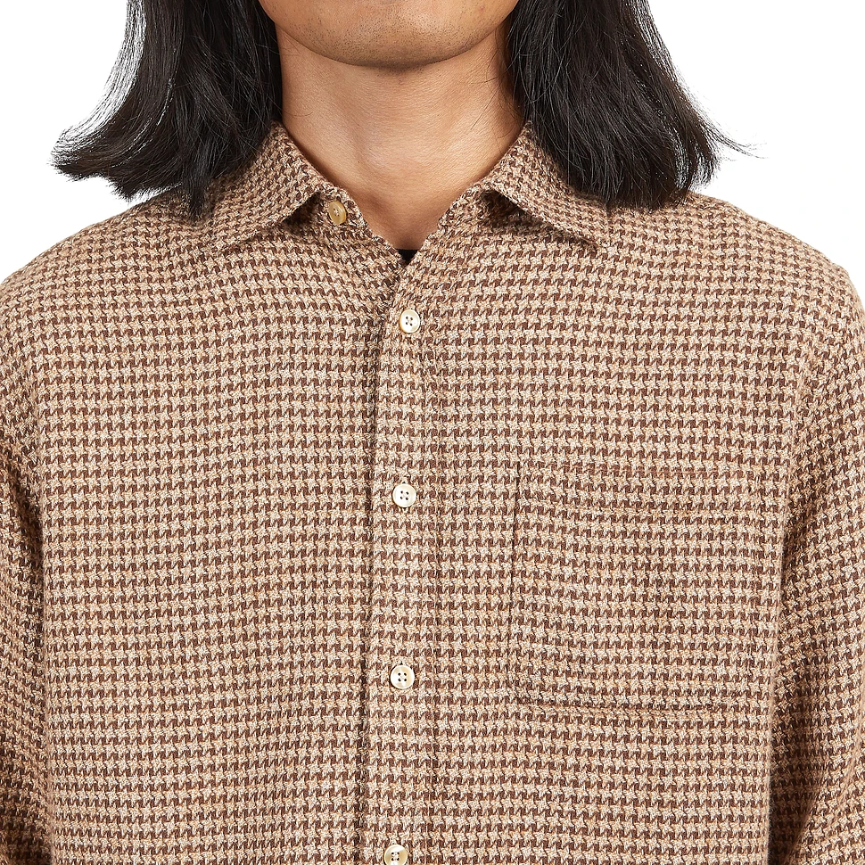 Portuguese Flannel - Abstract Pied Poule Shirt