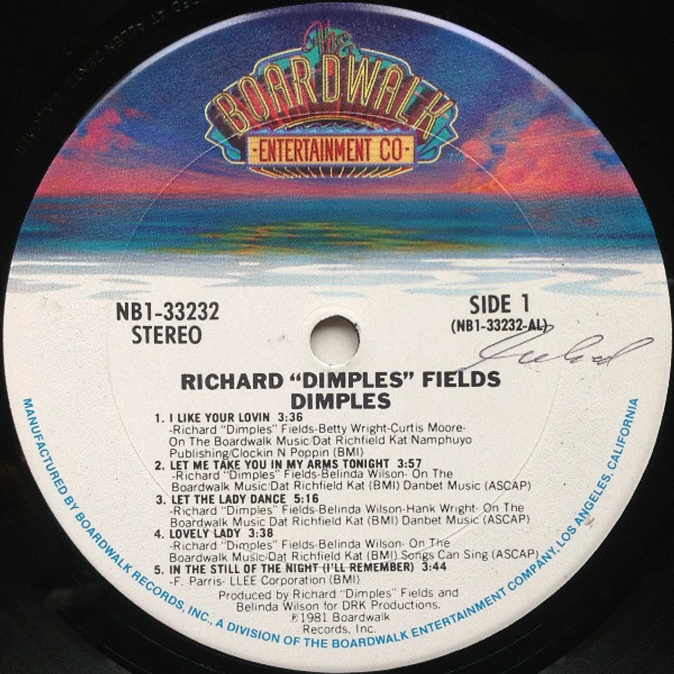Richard 'Dimples' Fields - Dimples