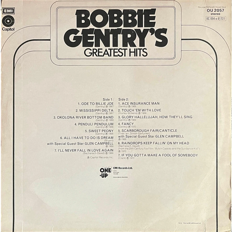 Bobbie Gentry - Bobbie Gentry's Greatest Hits