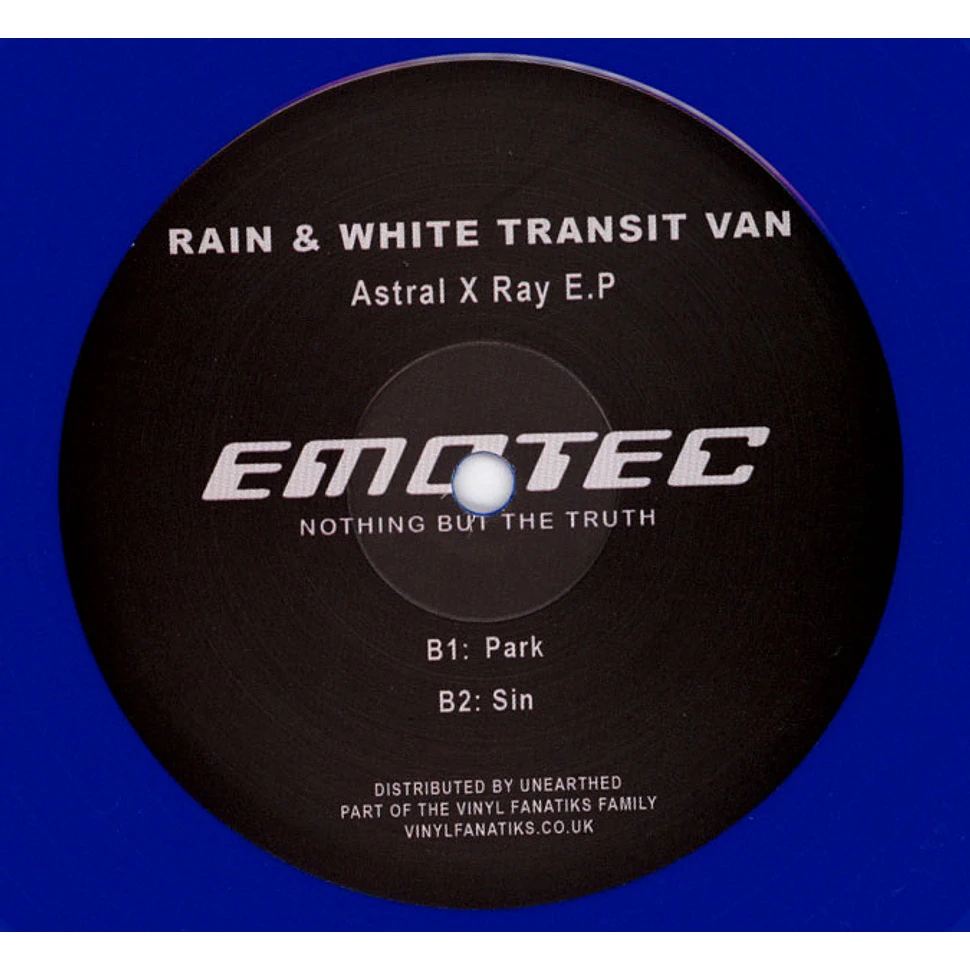 Rain & White Transit Van - The Cliffdive EP