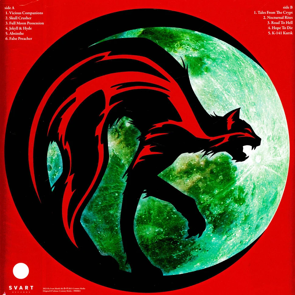 Wolf - Legions Of Bastards Black Vinyl Edition