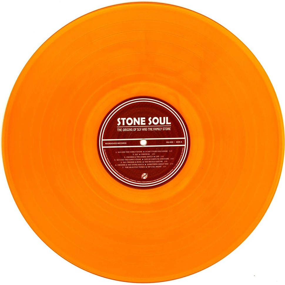 Orange Transparent Vinyl 