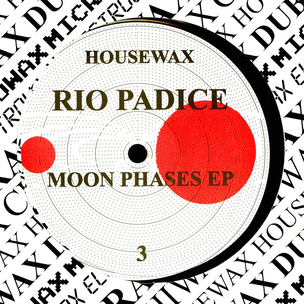 Rio Padice - Moon Phases EP Clear Vinyl Edtion