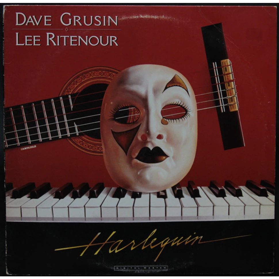 Dave Grusin / Lee Ritenour Harlequin Vinyl LP 1985 US
