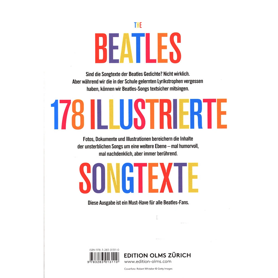 The Beatles - 178 Illustrierte Songtexte 1963-1970