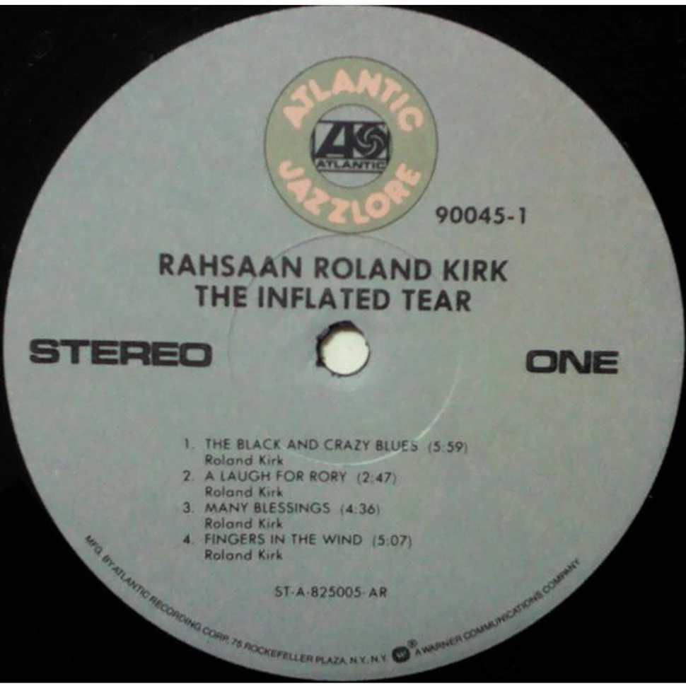 Roland Kirk - The Inflated Tear
