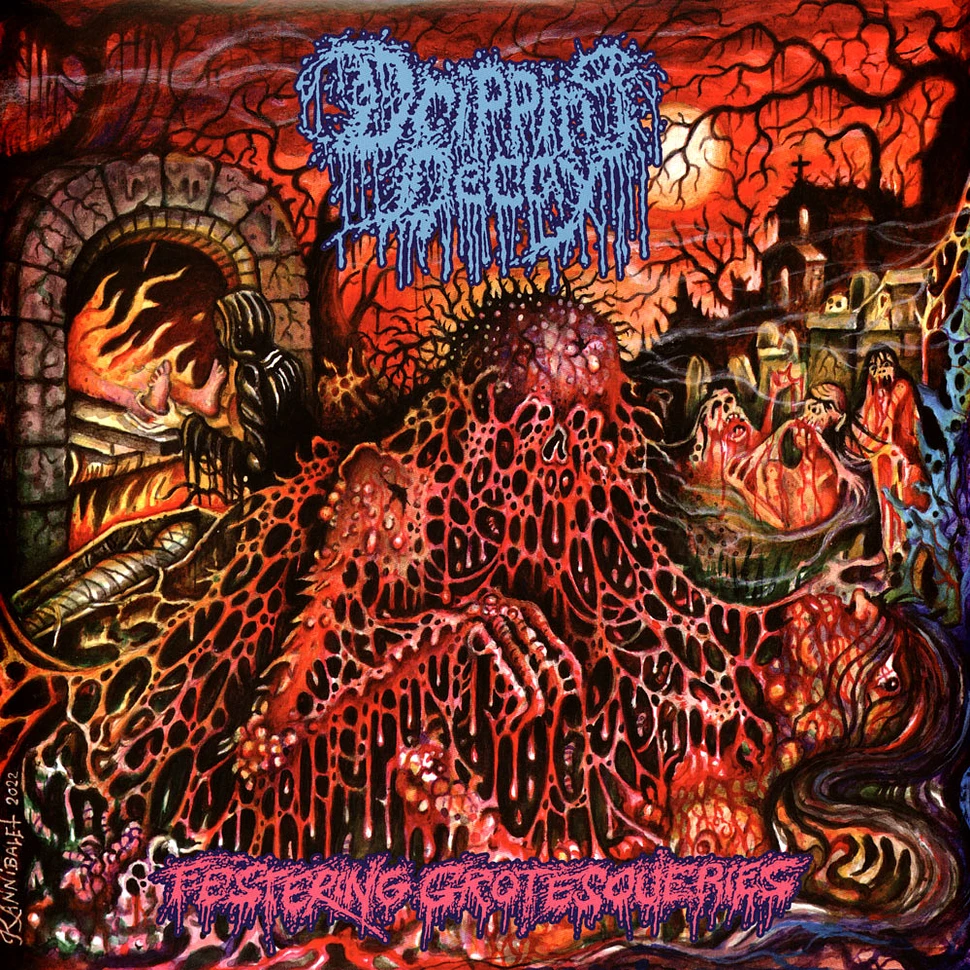 Dripping Decay - Festering Grotesqueries Colored Vinyl Edition
