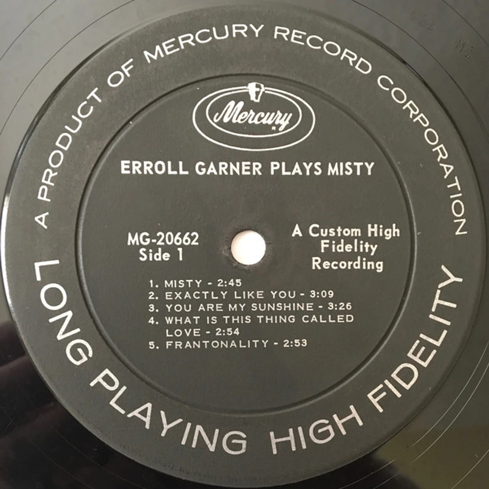 Erroll Garner Plays for Dancing Record