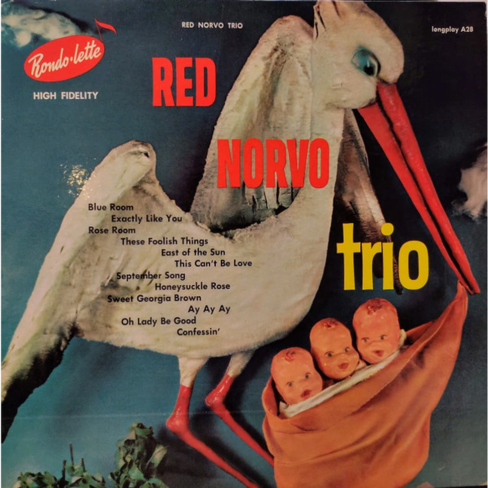 The Red Norvo Trio Red Norvo Trio Vinyl LP 1958 US Original HHV