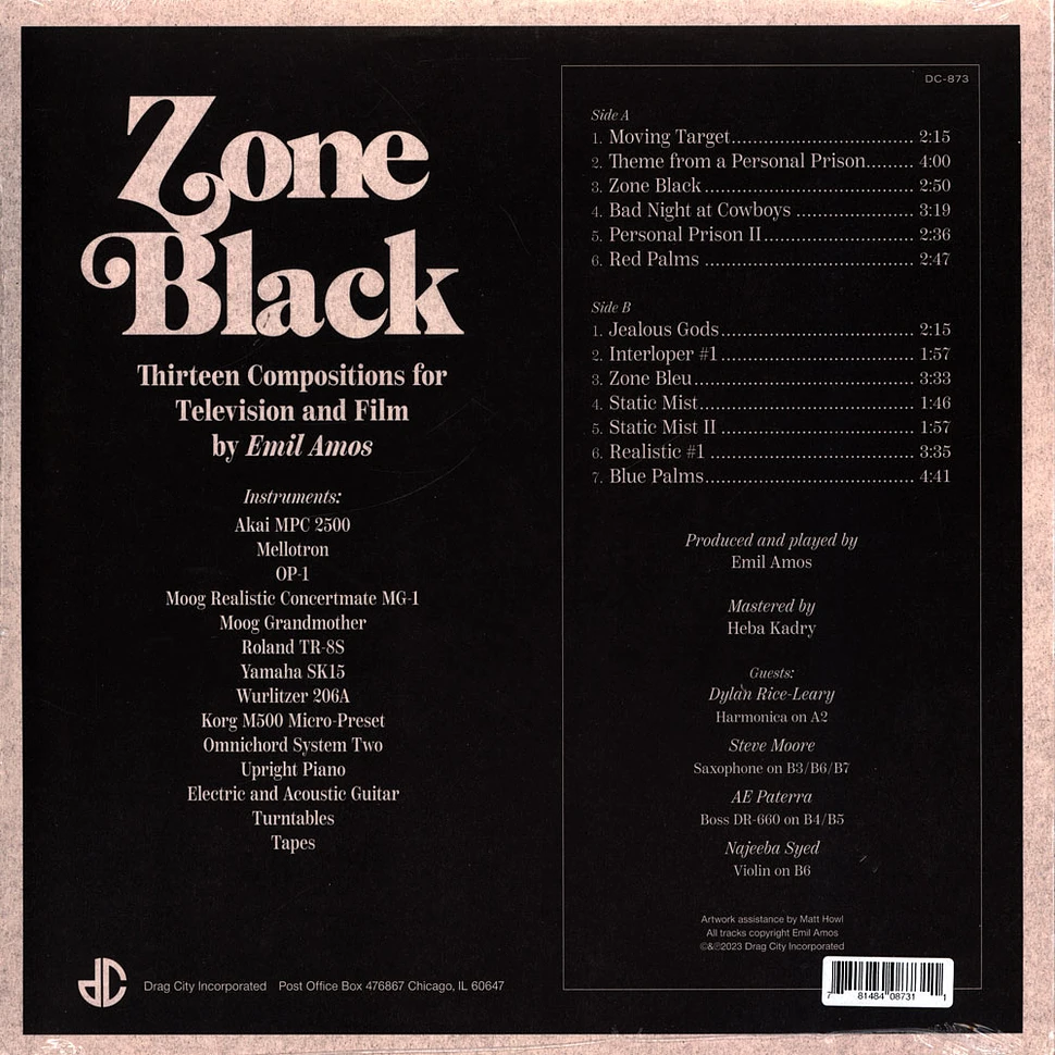 Emil Amos - Zone Black