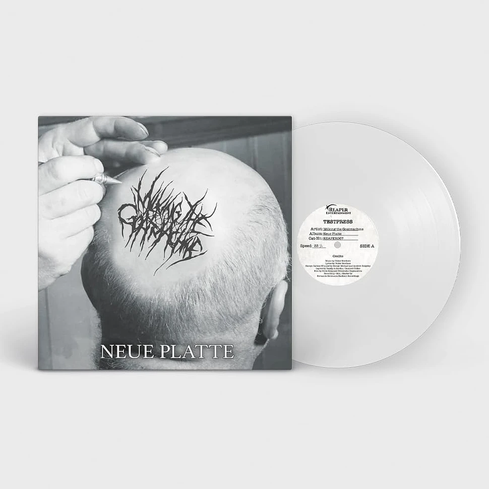 Milking The Goatmachine - Neue Platte White Vinyl Edition