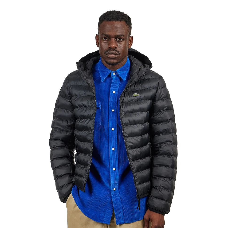 Lacoste - Quilted Hooded Short Jacket