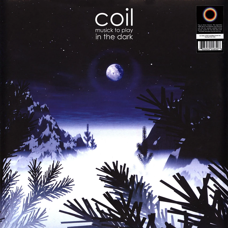 Coil - Musick To Play In The Dark Purple & Black Smash Vinyl Edition