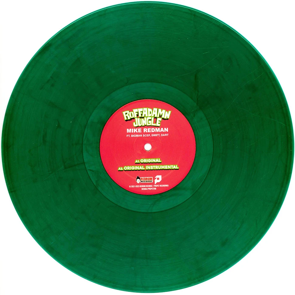 Mike Redman - Roffadamn Jungle Transparent Green Vinyl Edition