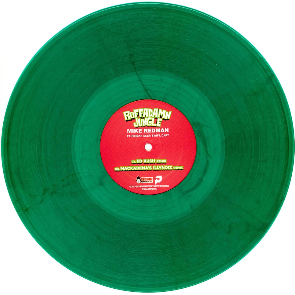 Mike Redman - Roffadamn Jungle Transparent Green Vinyl Edition