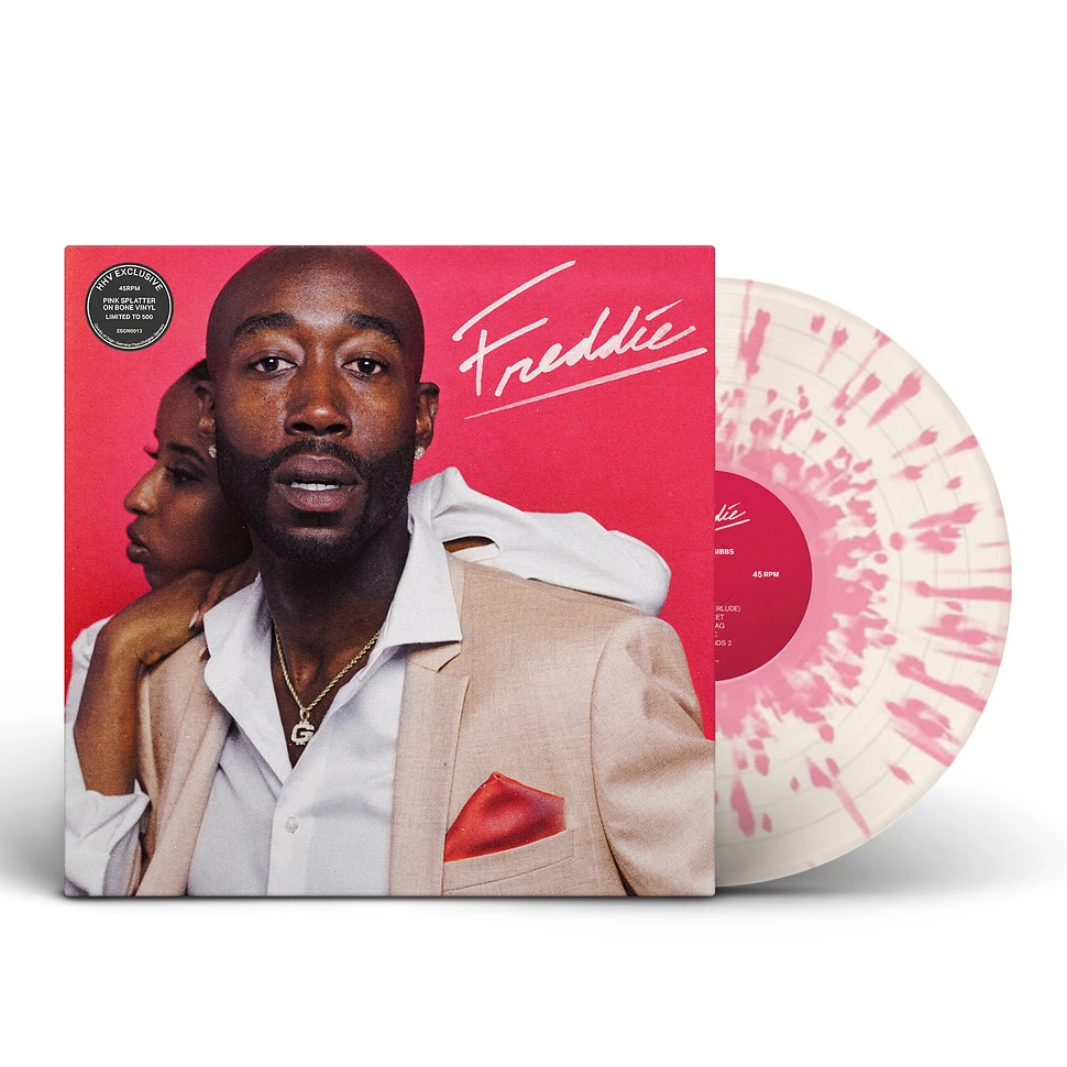 Freddie Gibbs - Freddie HHV Exclusive Bone w/ Pink Splatter Vinyl Edition