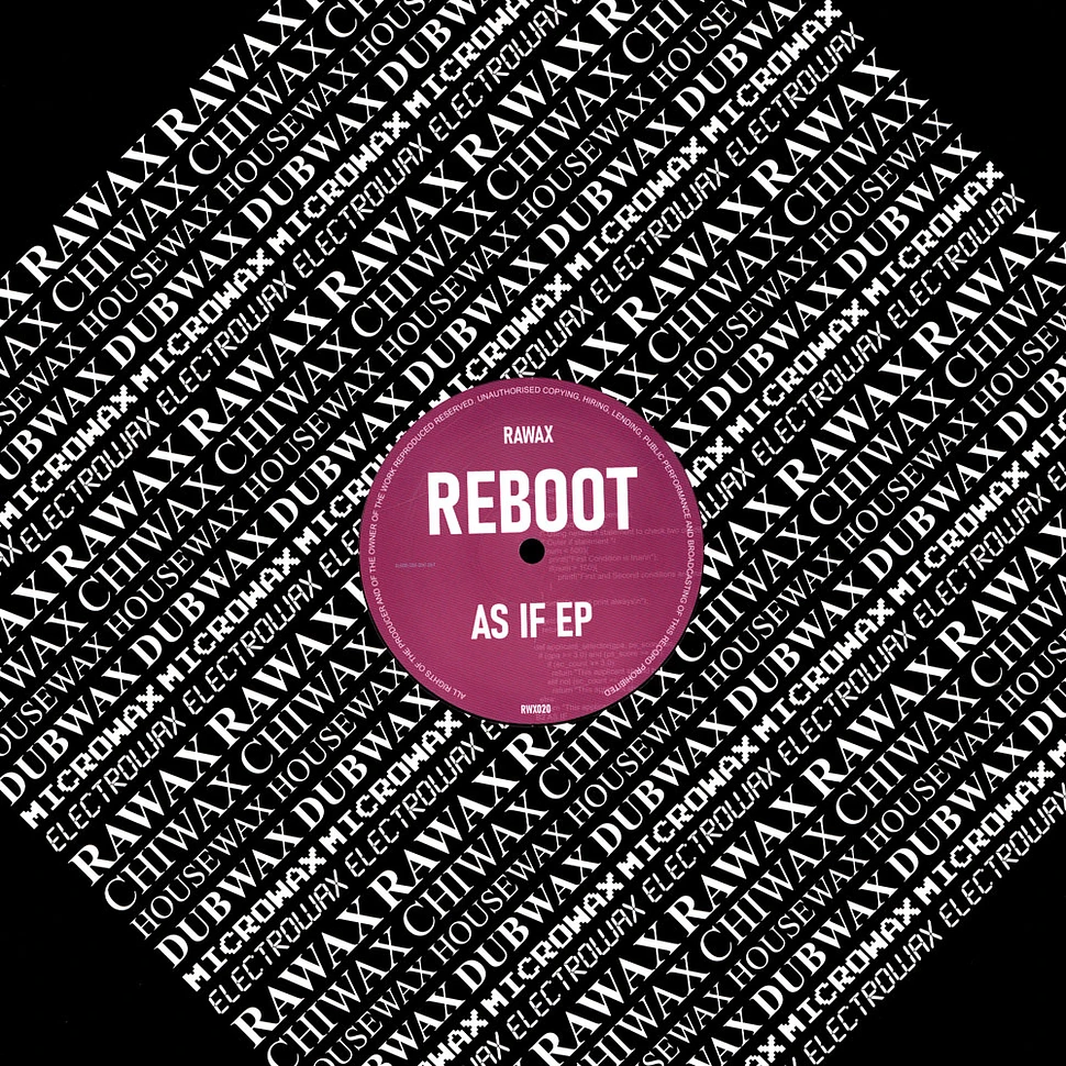 Reboot - As If EP