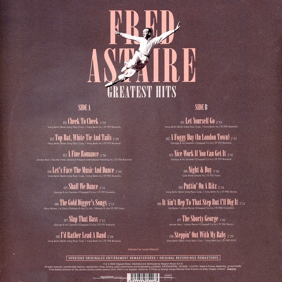 Fred Astaire - Greatest Hits