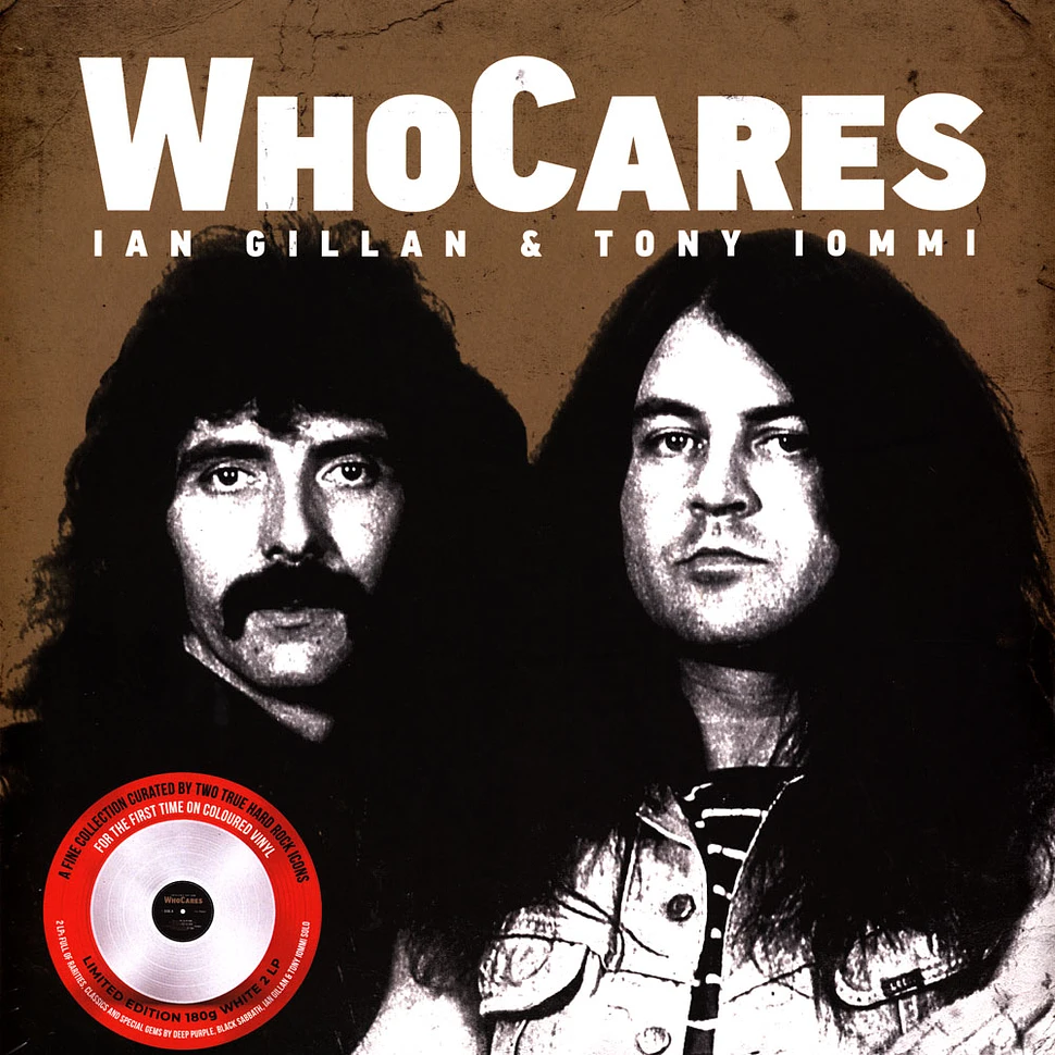 Iommi/Gillan - Whocares Limited White Vinyl Edition