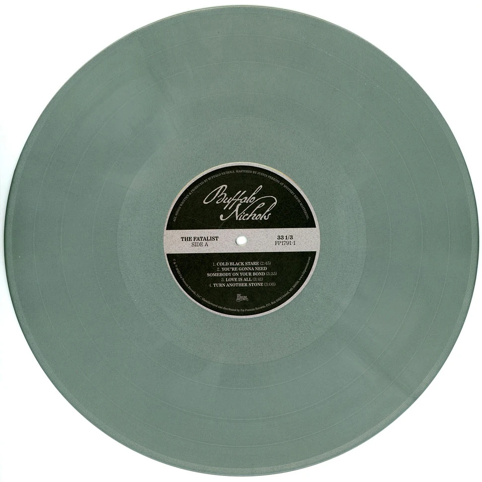 Buffalo Nichols - The Fatalist Silver Vinyl Edition