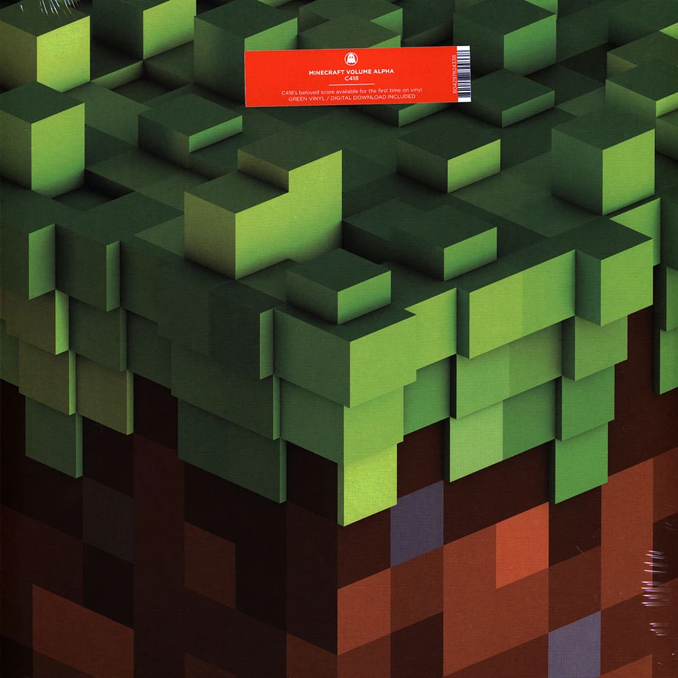 C418 - Minecraft Volume Alpha Transparent Green Vinyl Edition