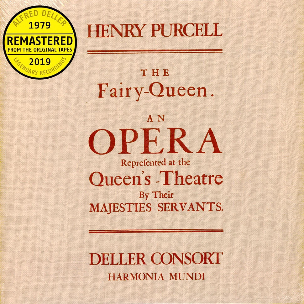 Penelope Howard Deller Consortalfred Deller - Purcell: The Fairy Queen