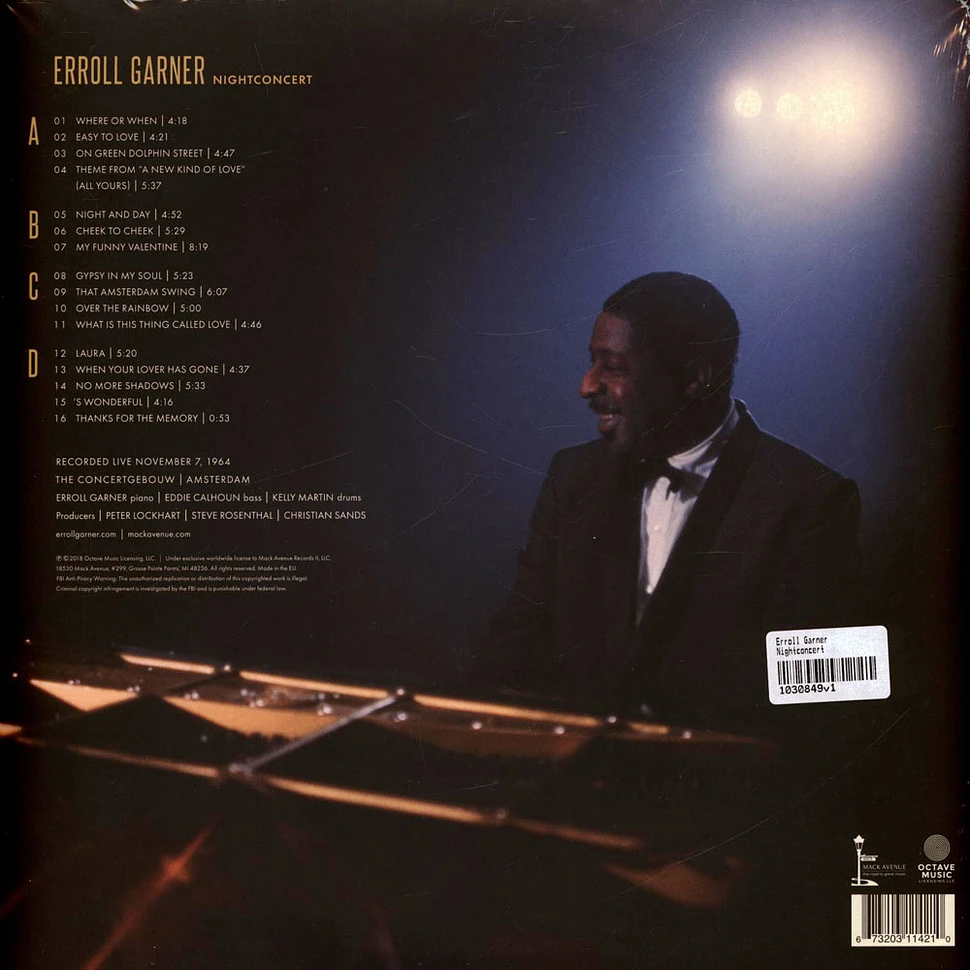 Erroll Garner - Nightconcert