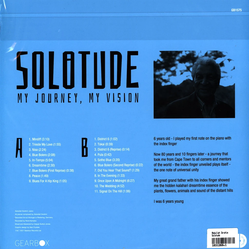 Abdullah Ibrahim - Solotude