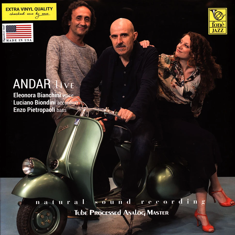 Eleonora Bianchini / Luciano Biondini / E. Pietropaoli - Andar Live Super Audiophile Vinyl Edition