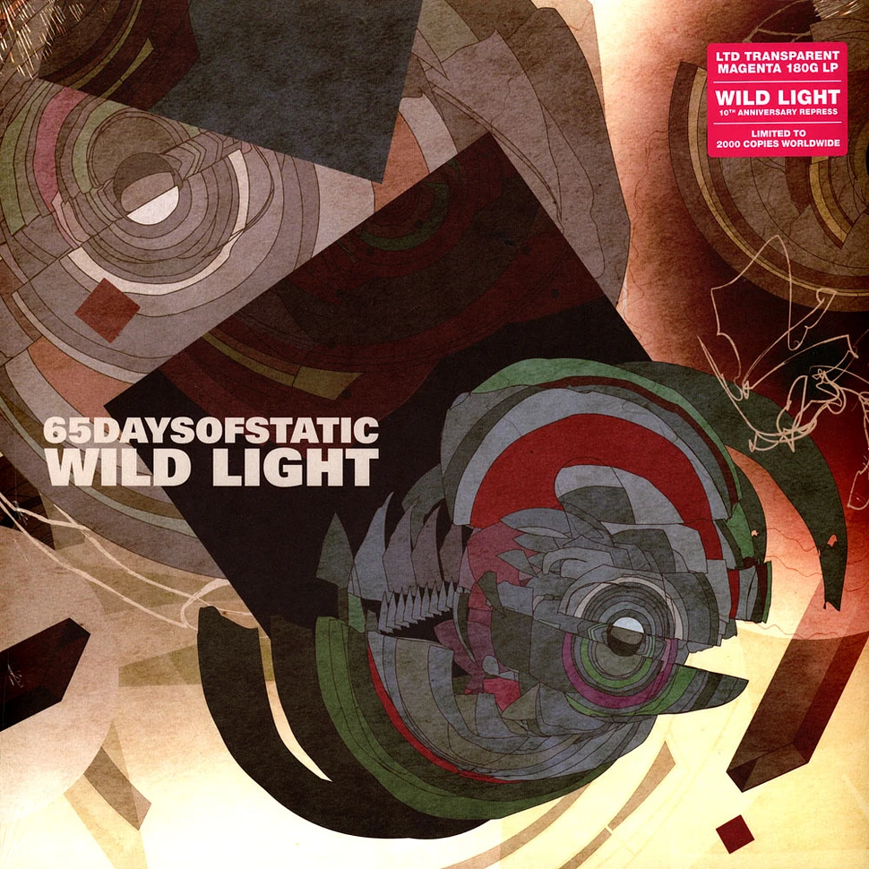 65daysofstatic - Wild Light (Re-Issue 2023) Magenta Vinyl Edition